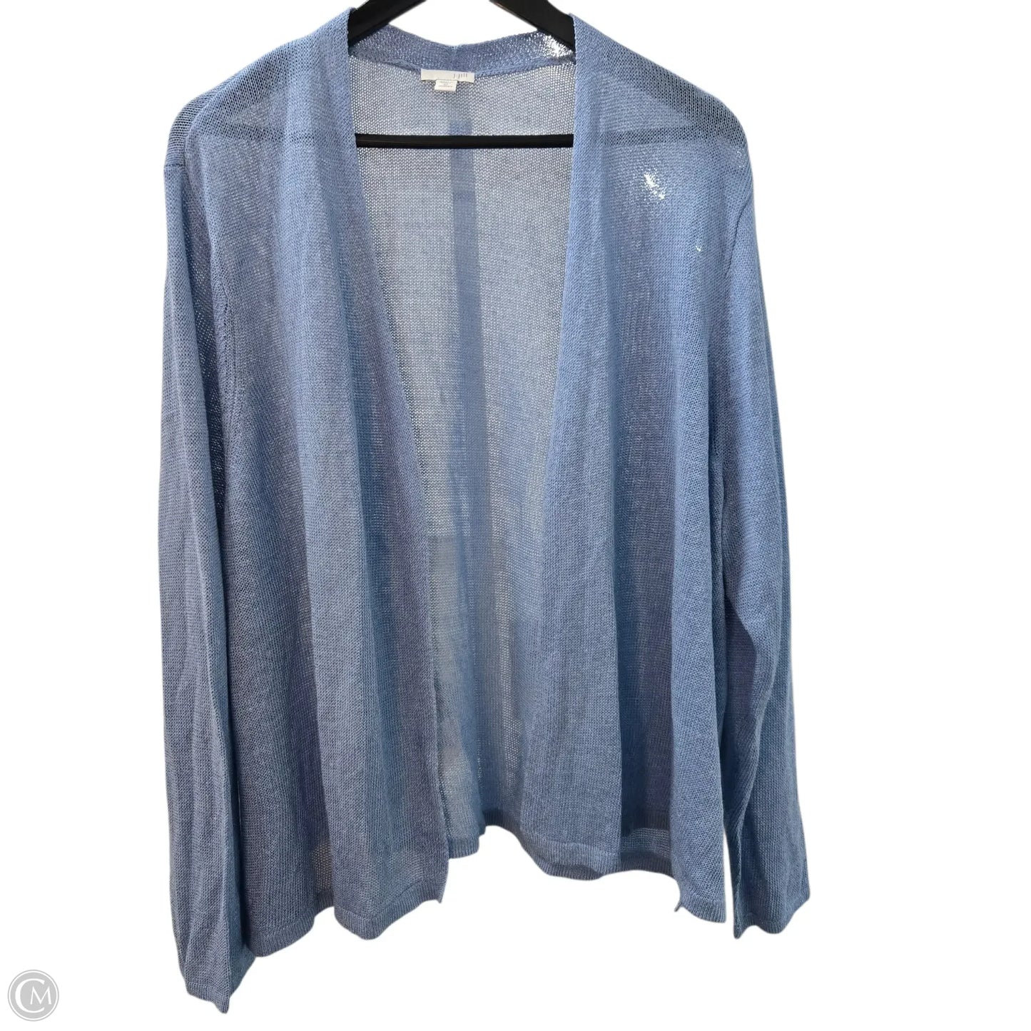 Cardigan By J. Jill In Blue, Size: 4x