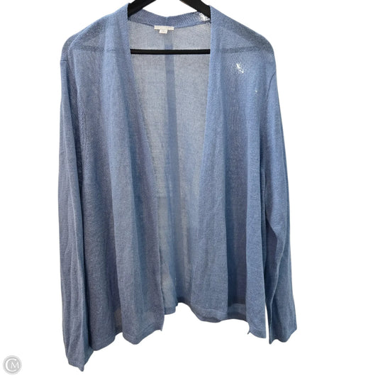 Cardigan By J. Jill In Blue, Size: 4x