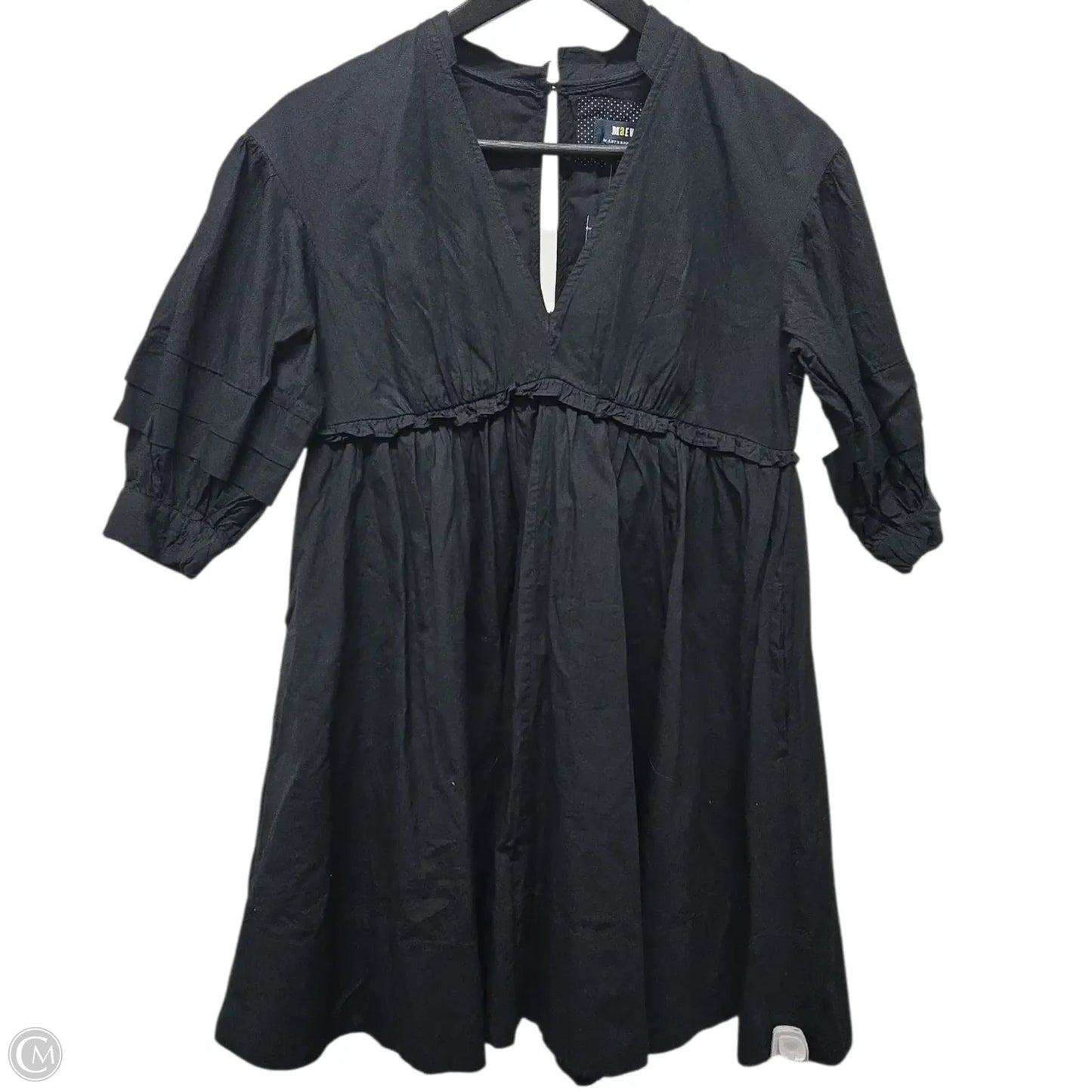 Dress Casual Midi By Maeve In Black, Size: Xs