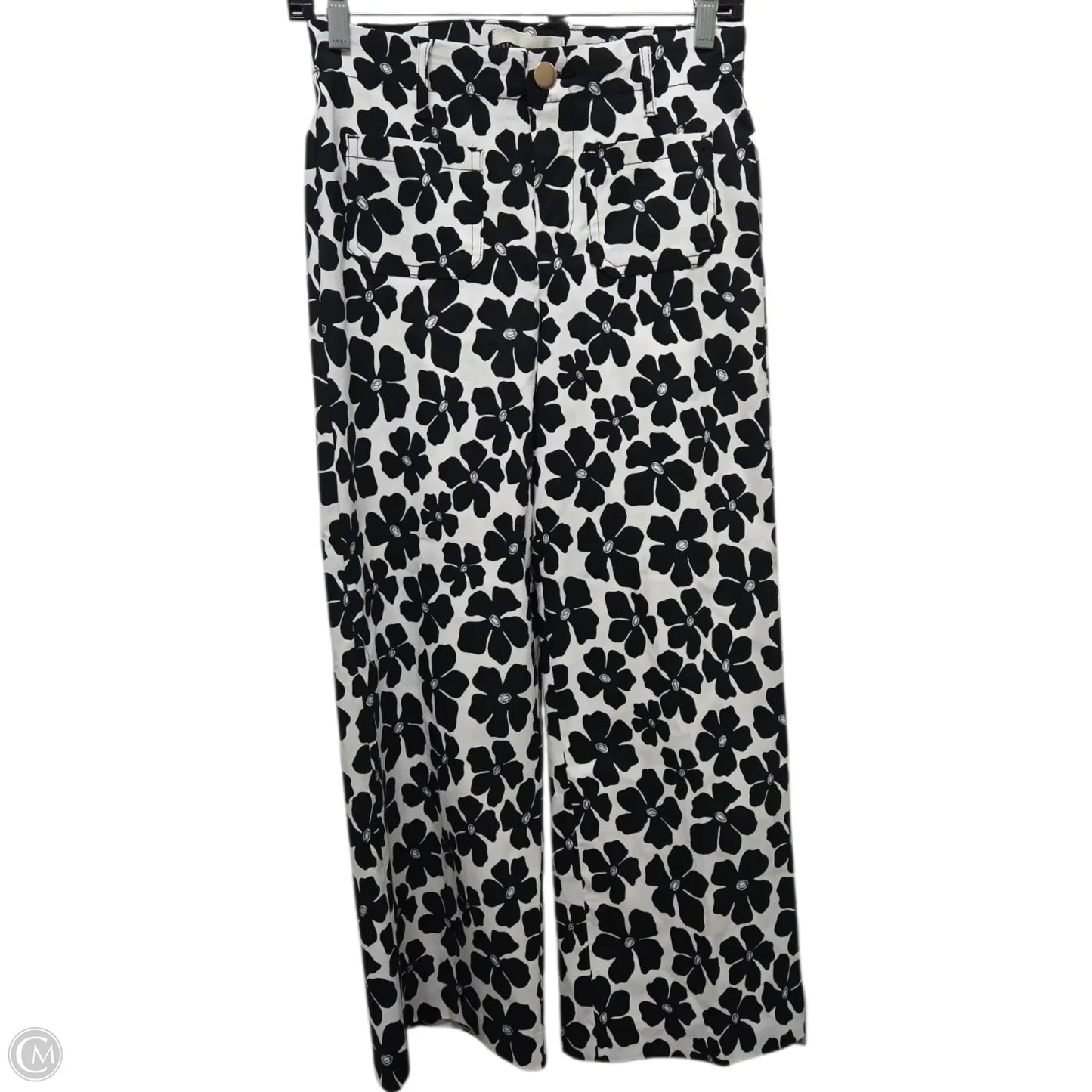 Pants Dress By Jules & Leopold In Black & White, Size: Xs
