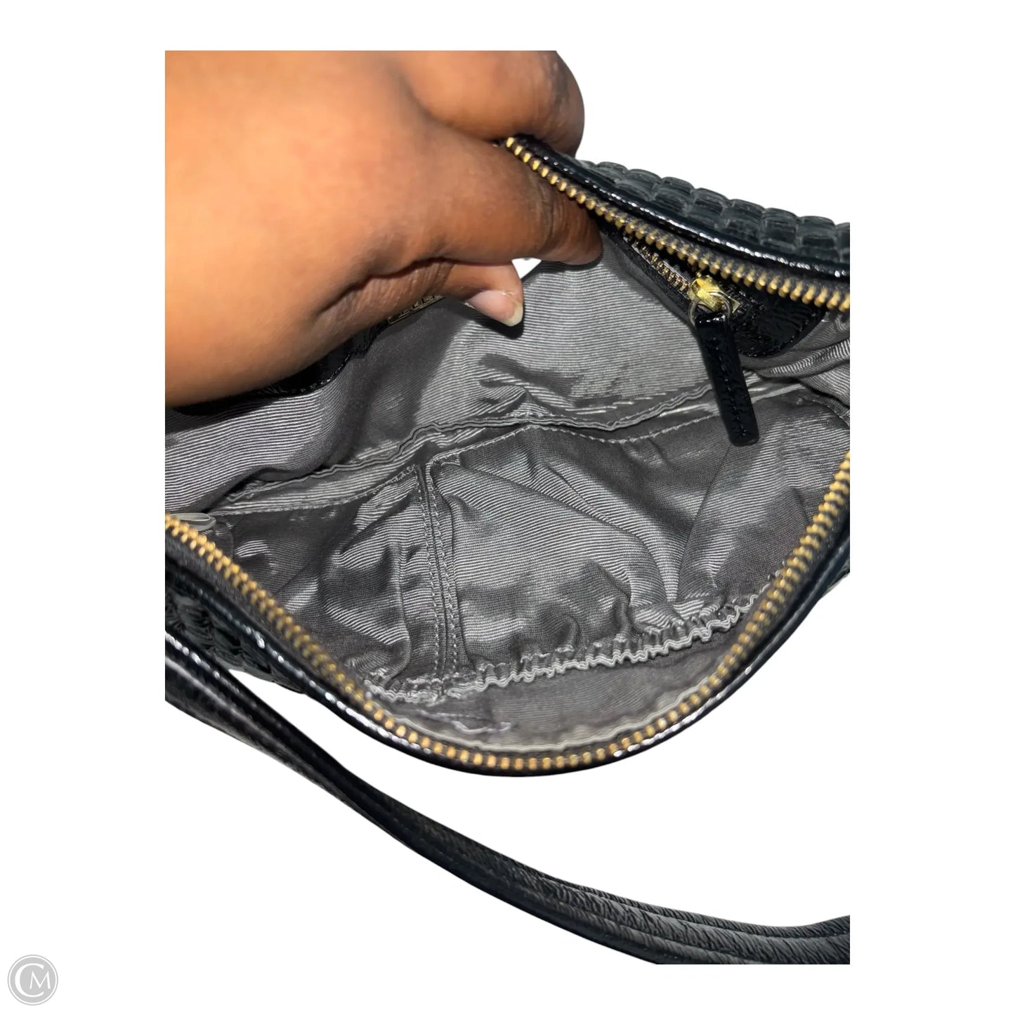 Handbag Leather By Elliot Lucca, Size: Small