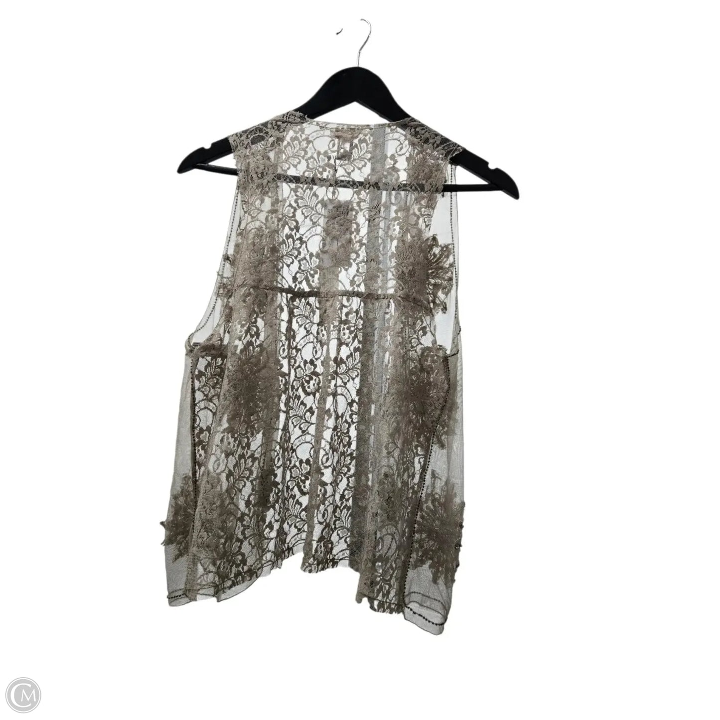 Vest Other By Chicos In Tan, Size: S