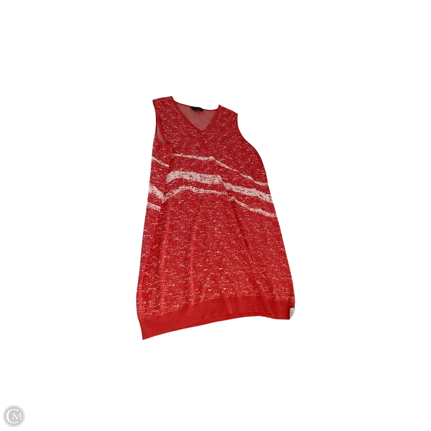Dress Casual Midi By Ming Wang In Red, Size: Xl