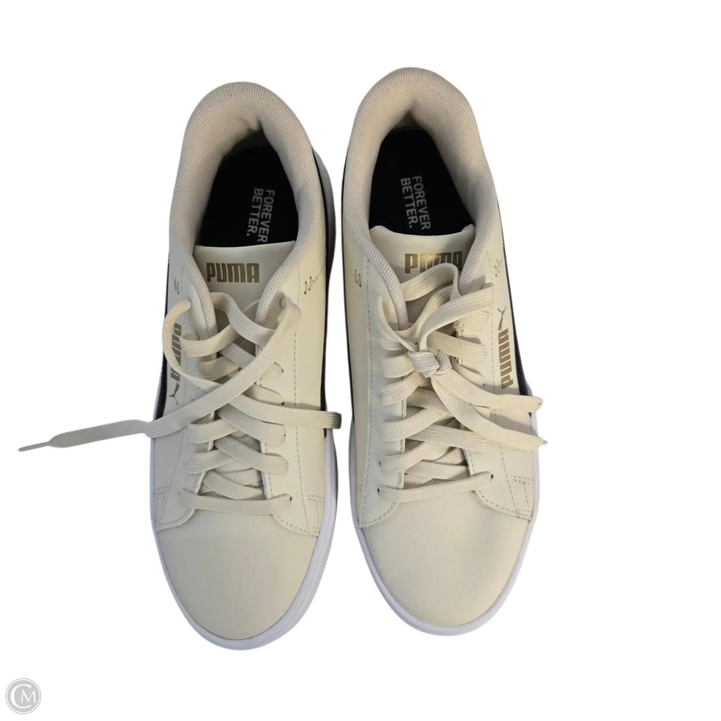 Shoes Sneakers By Puma In Cream, Size: 10.5