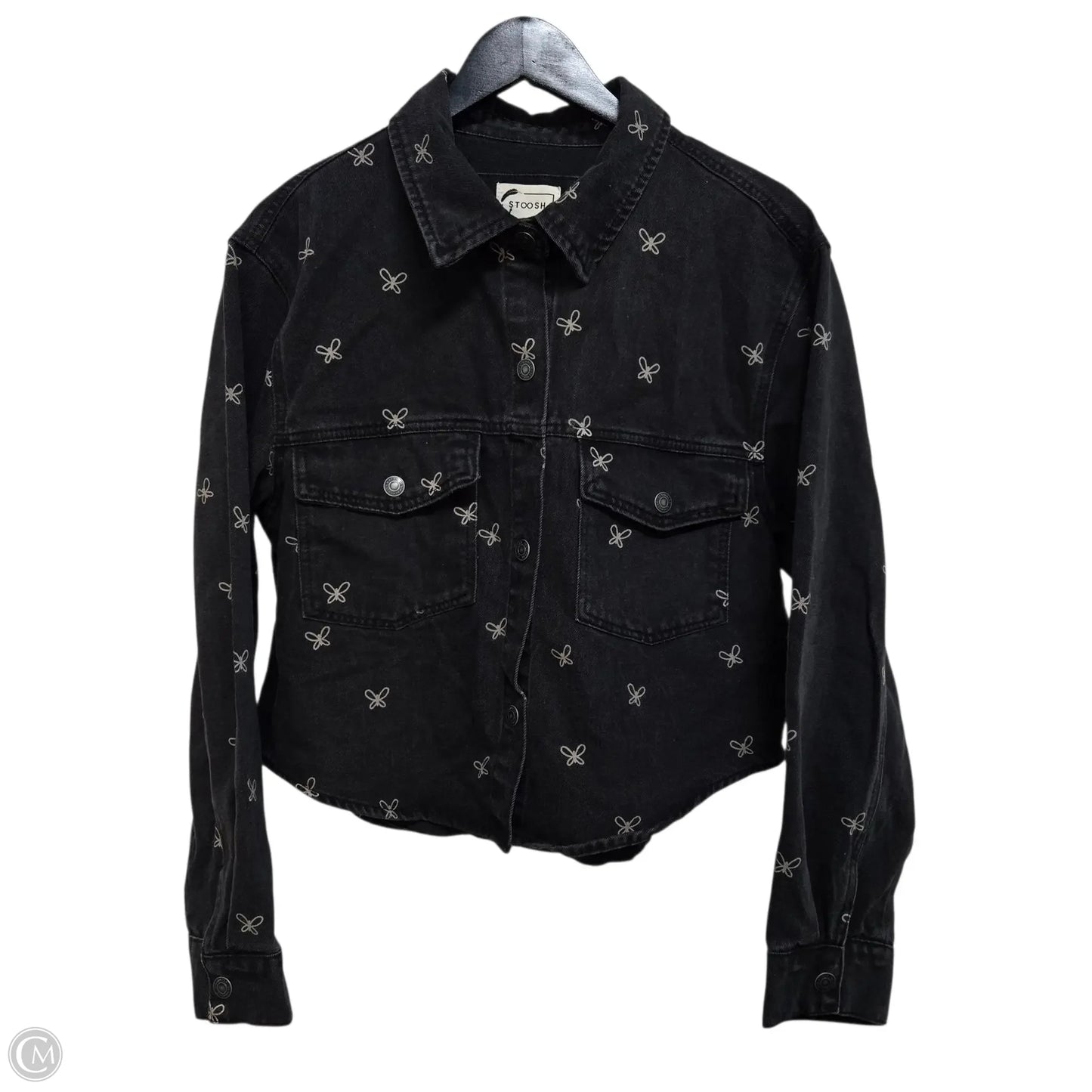Jacket Denim By Stoosh In Black, Size: L