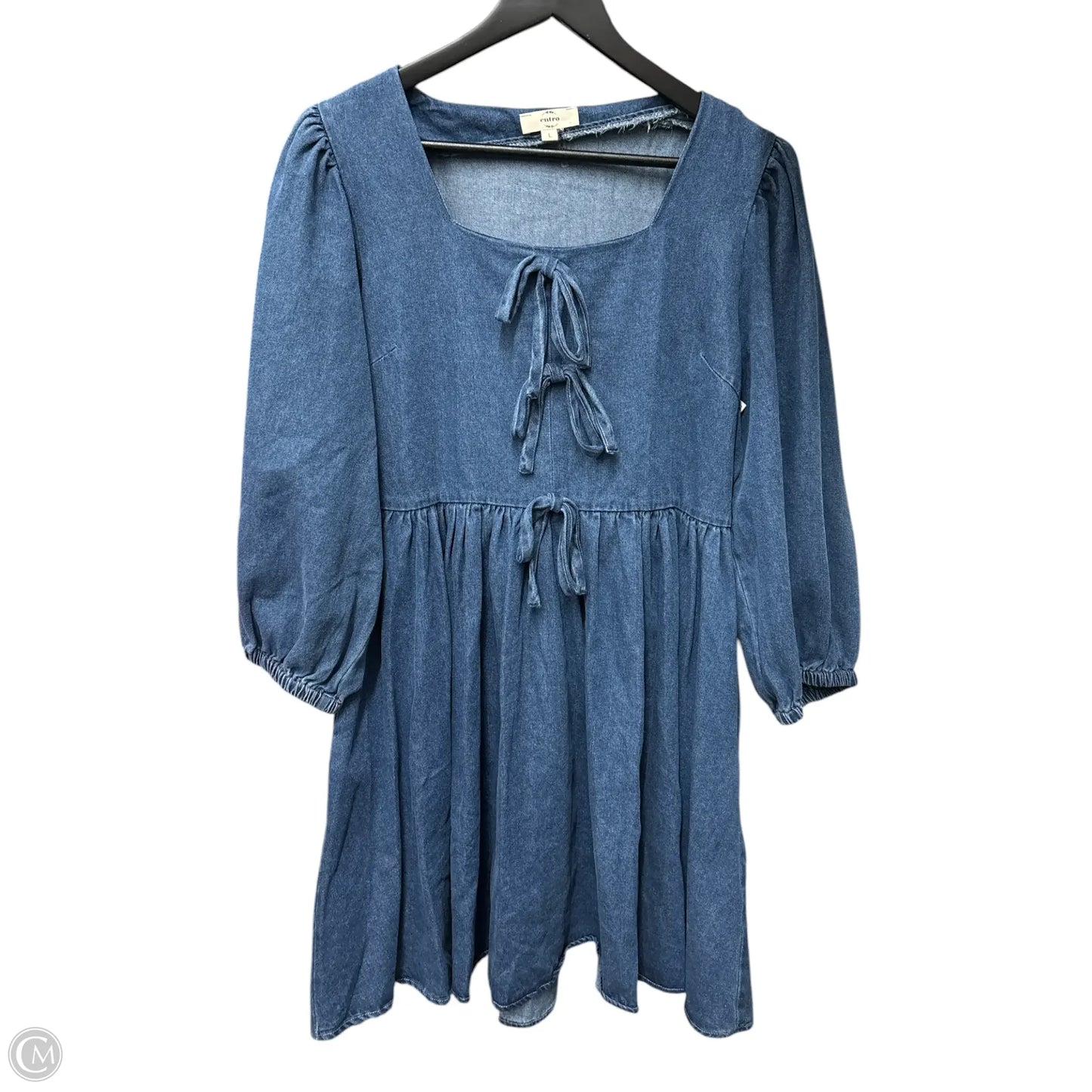 Dress Casual Midi By Entro In Blue, Size: L