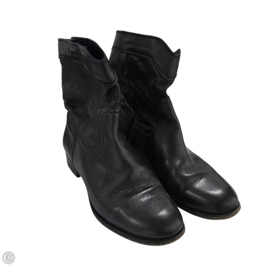 Boots Designer By Frye In Black, Size: 9