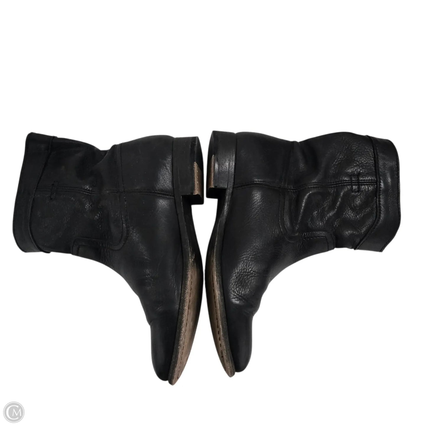 Boots Designer By Frye In Black, Size: 9