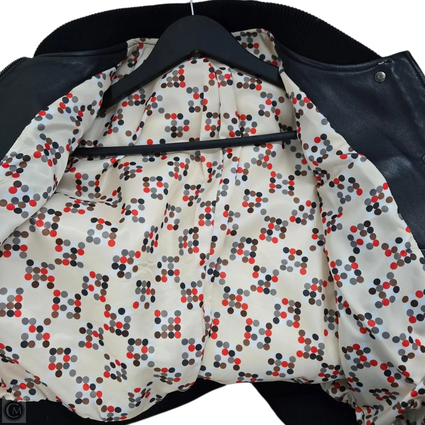 Jacket Other By Clothes Mentor In Black & Cream, Size: Xl