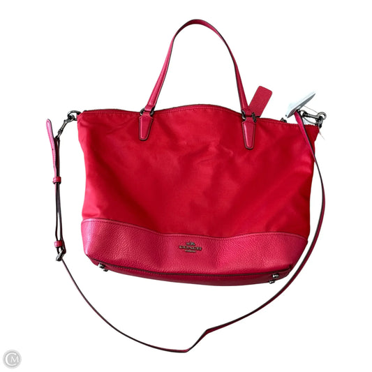 Handbag Designer By Coach, Size: Large