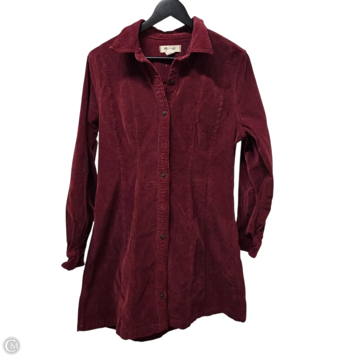 Dress Casual Midi By Madewell In Red, Size: 12