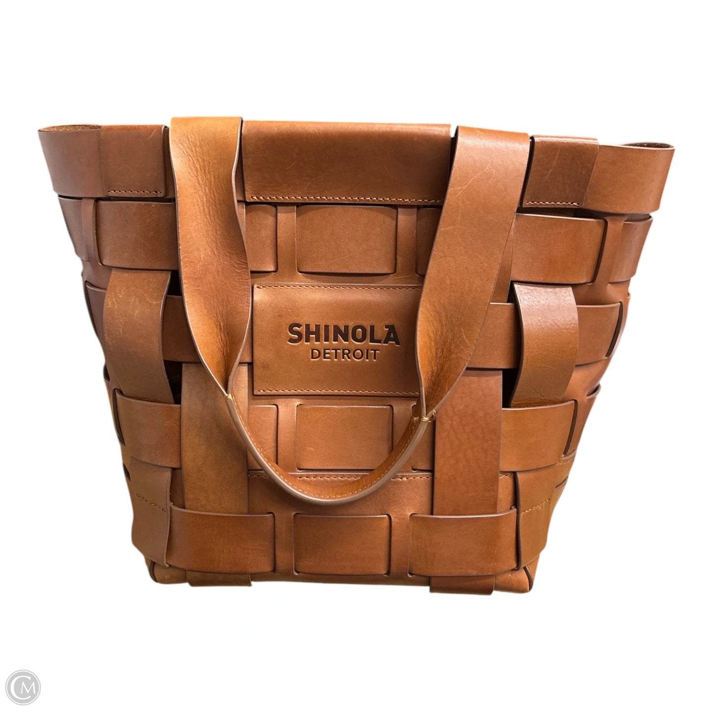 Handbag Leather By Clothes Mentor, Size: Large