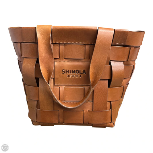 Handbag Leather By Clothes Mentor, Size: Large
