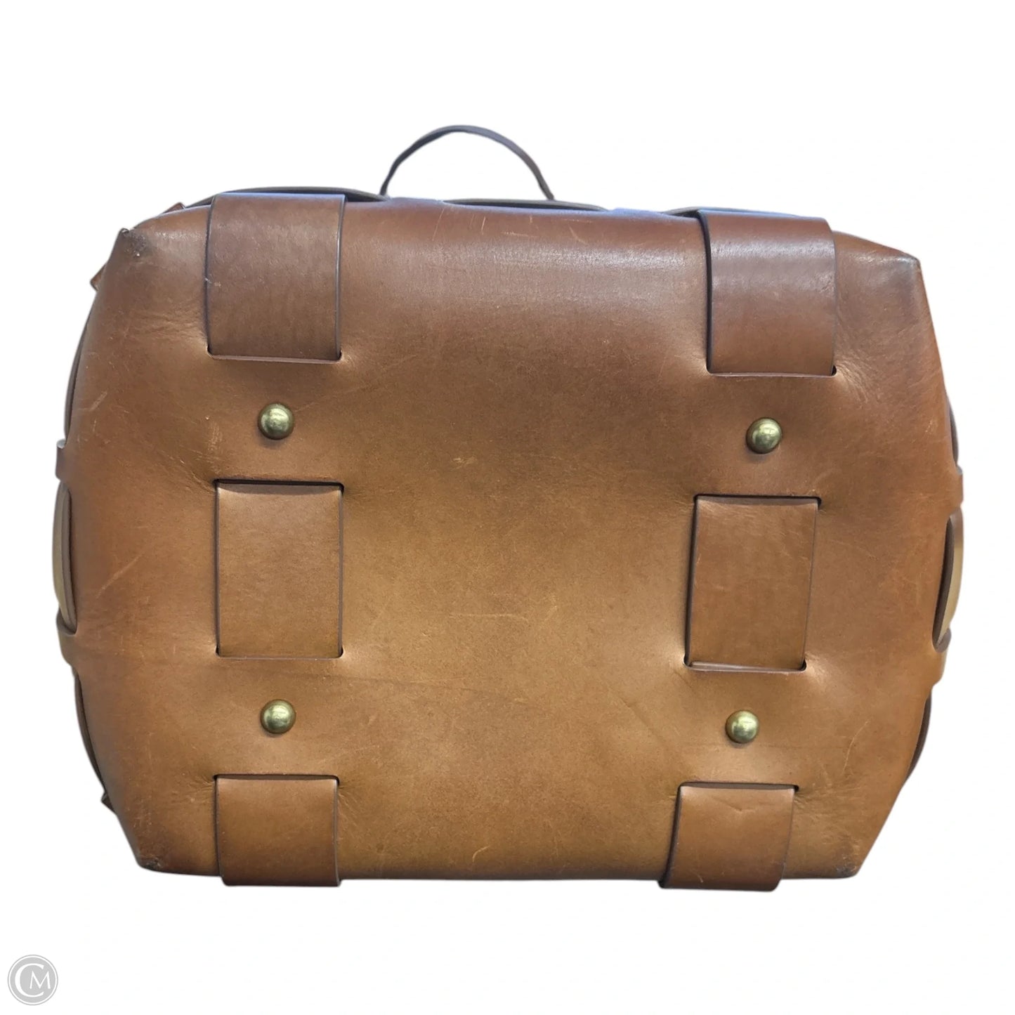 Handbag Leather By Clothes Mentor, Size: Large