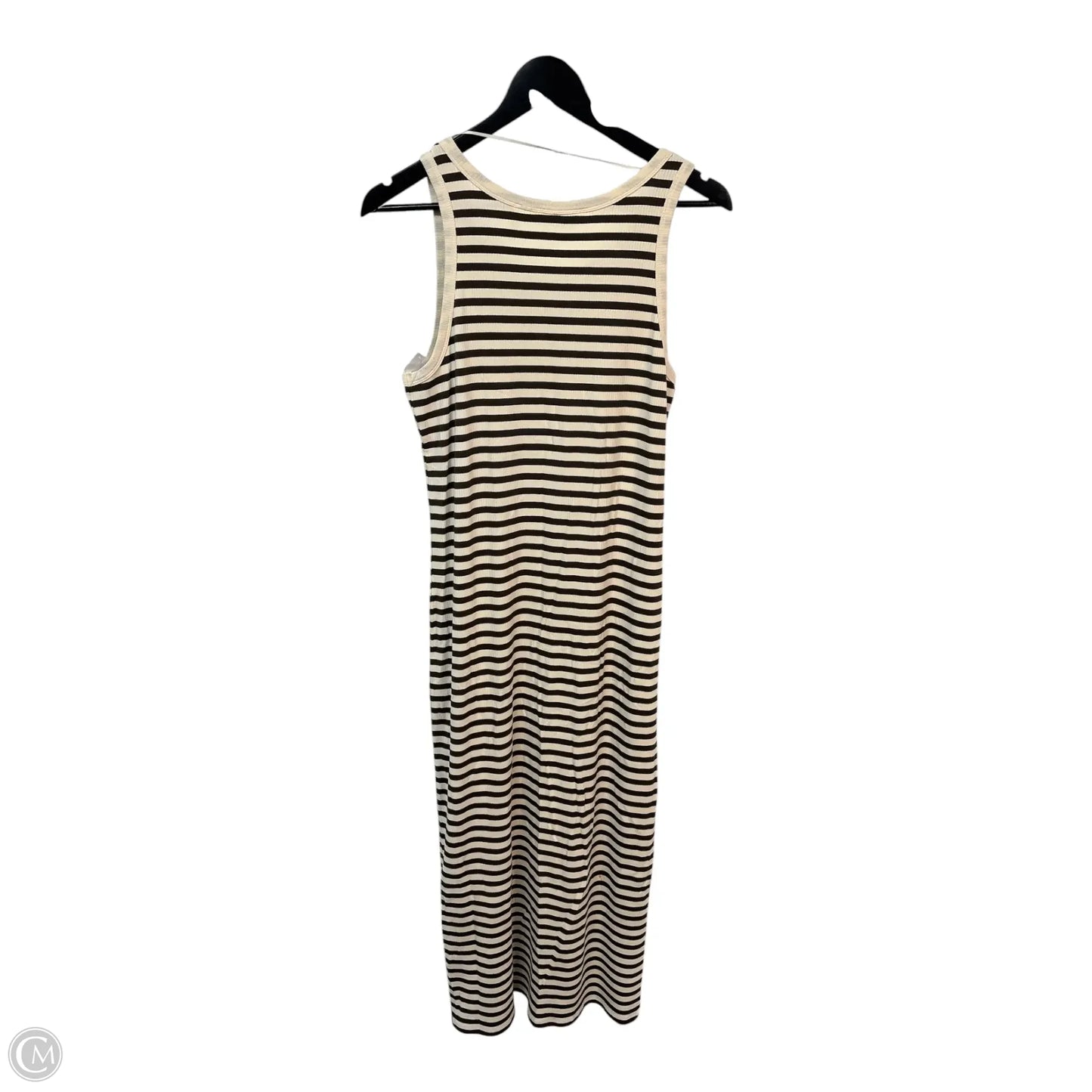 Dress Casual Maxi By Clothes Mentor In Striped Pattern, Size: M