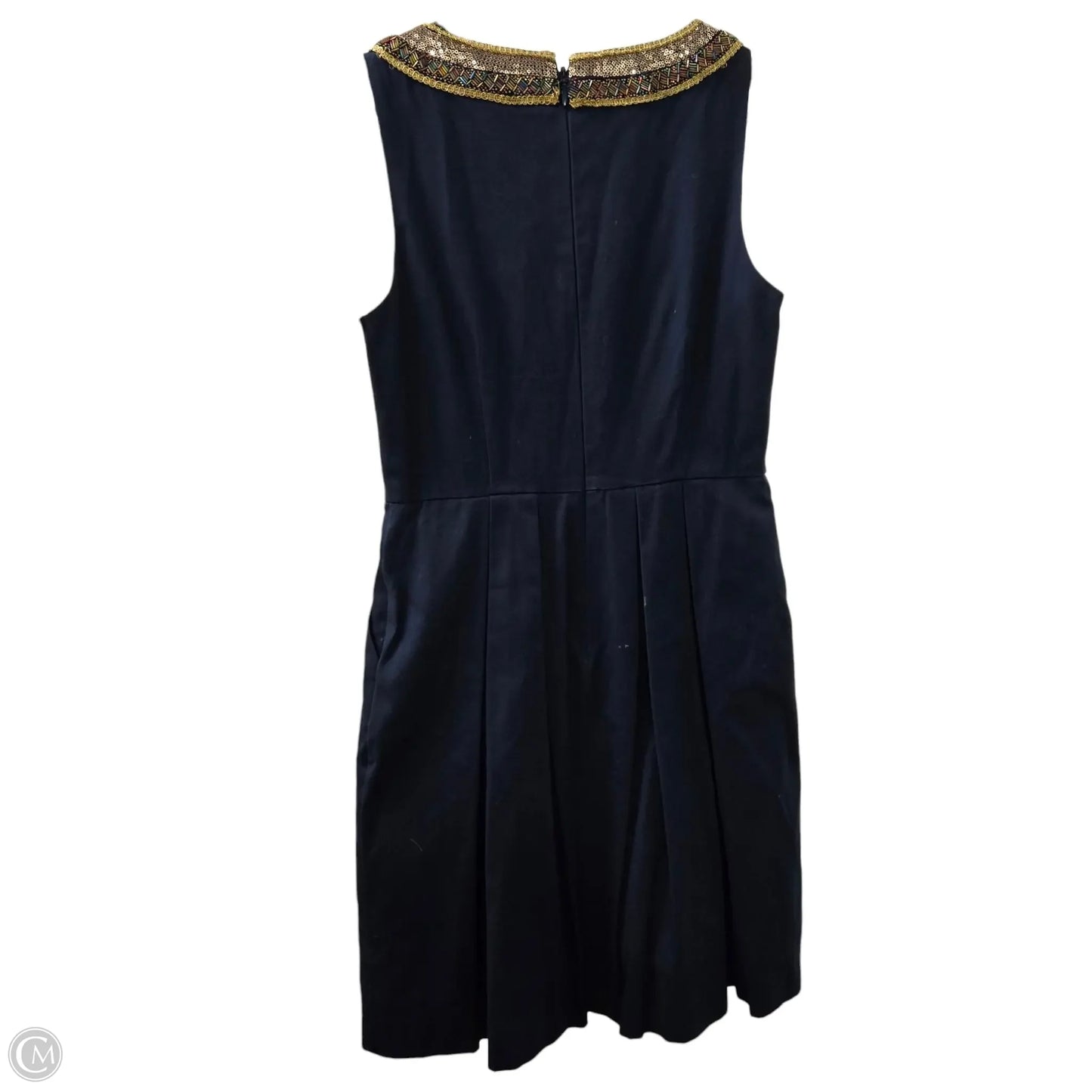 Dress Casual Midi By Anthropologie In Blue, Size: 6