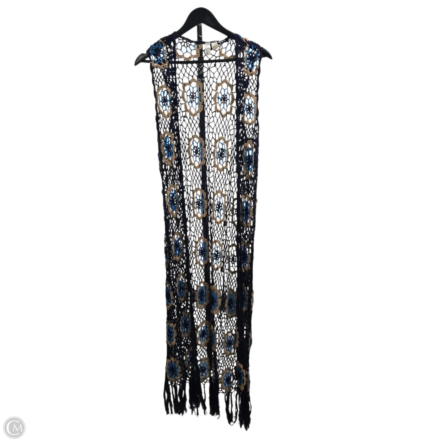 Vest Other By Clothes Mentor In Blue, Size: S