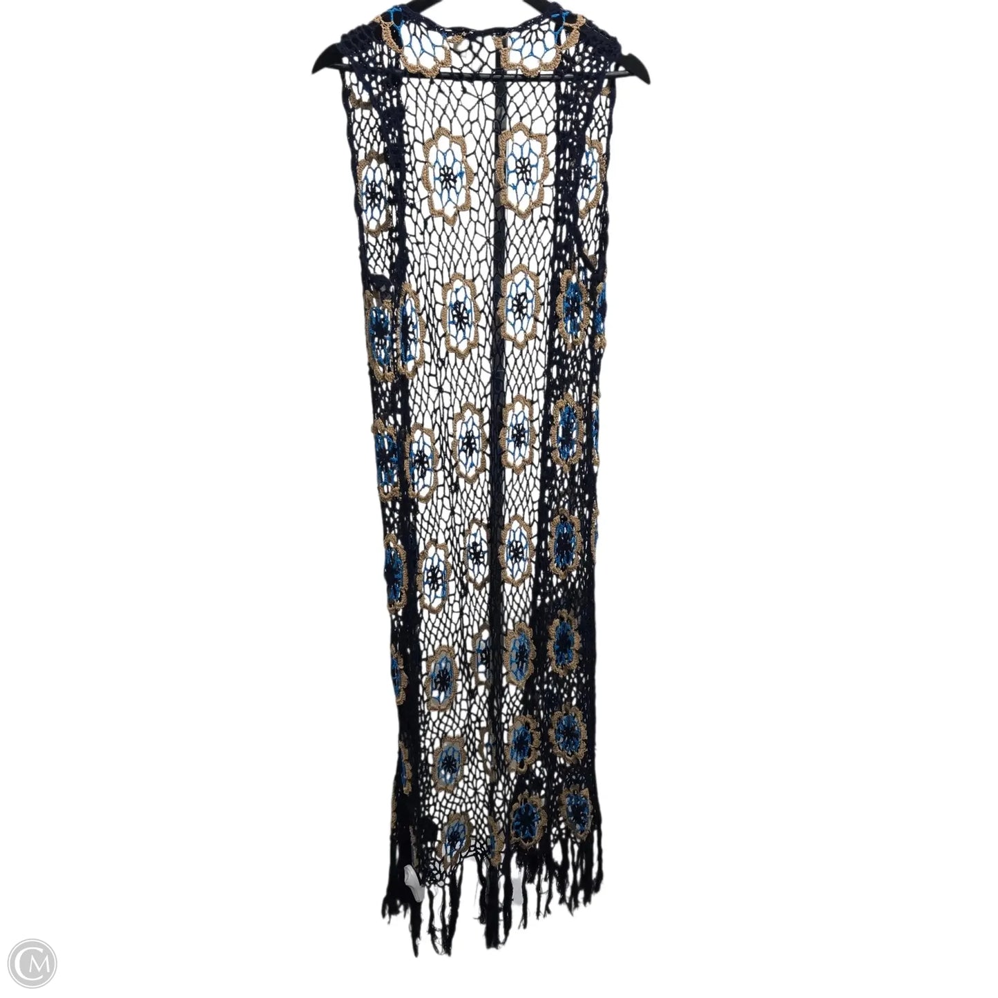 Vest Other By Clothes Mentor In Blue, Size: S