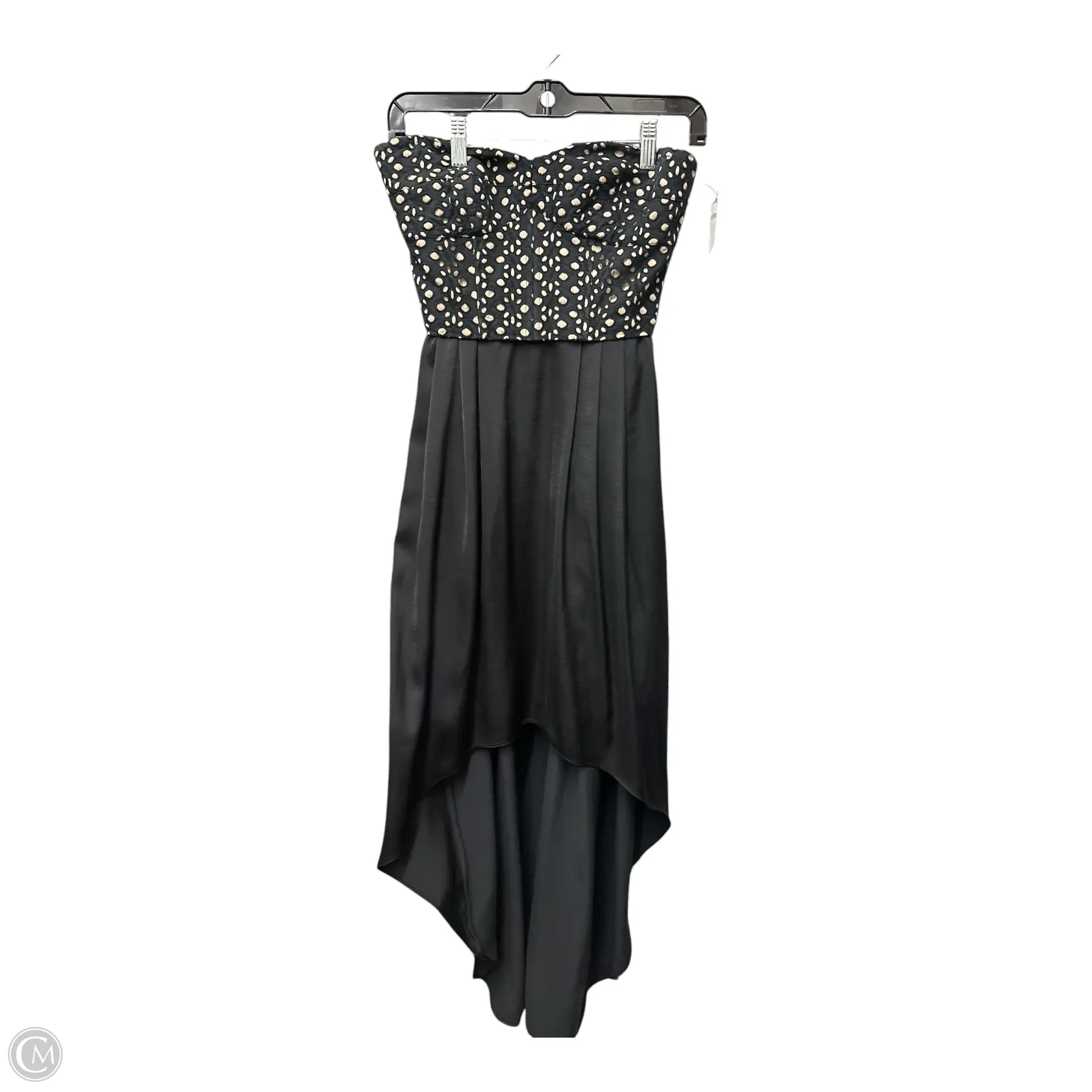 Dress Casual Midi By Bcbgmaxazria In Black, Size: 6