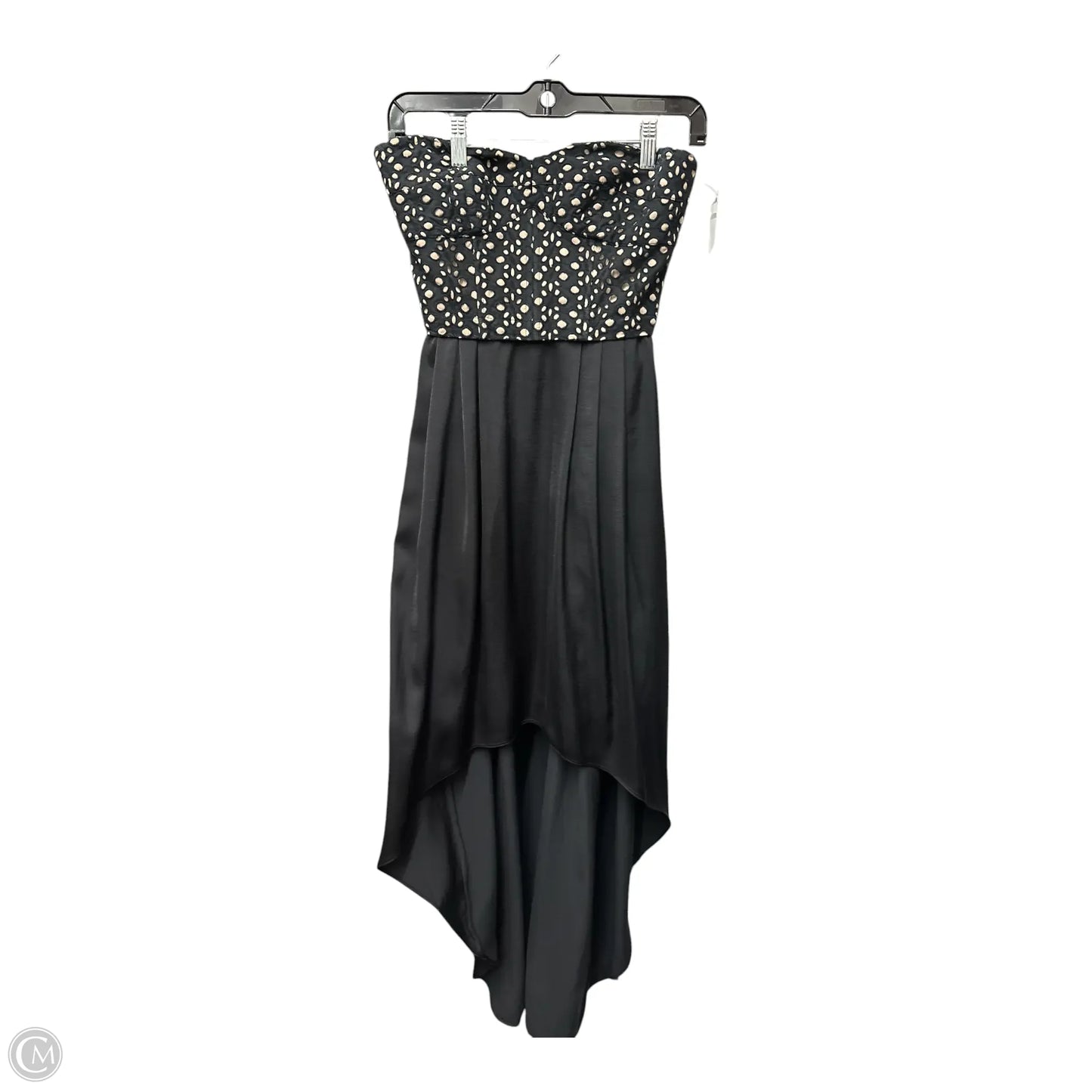 Dress Casual Midi By Bcbgmaxazria In Black, Size: 6