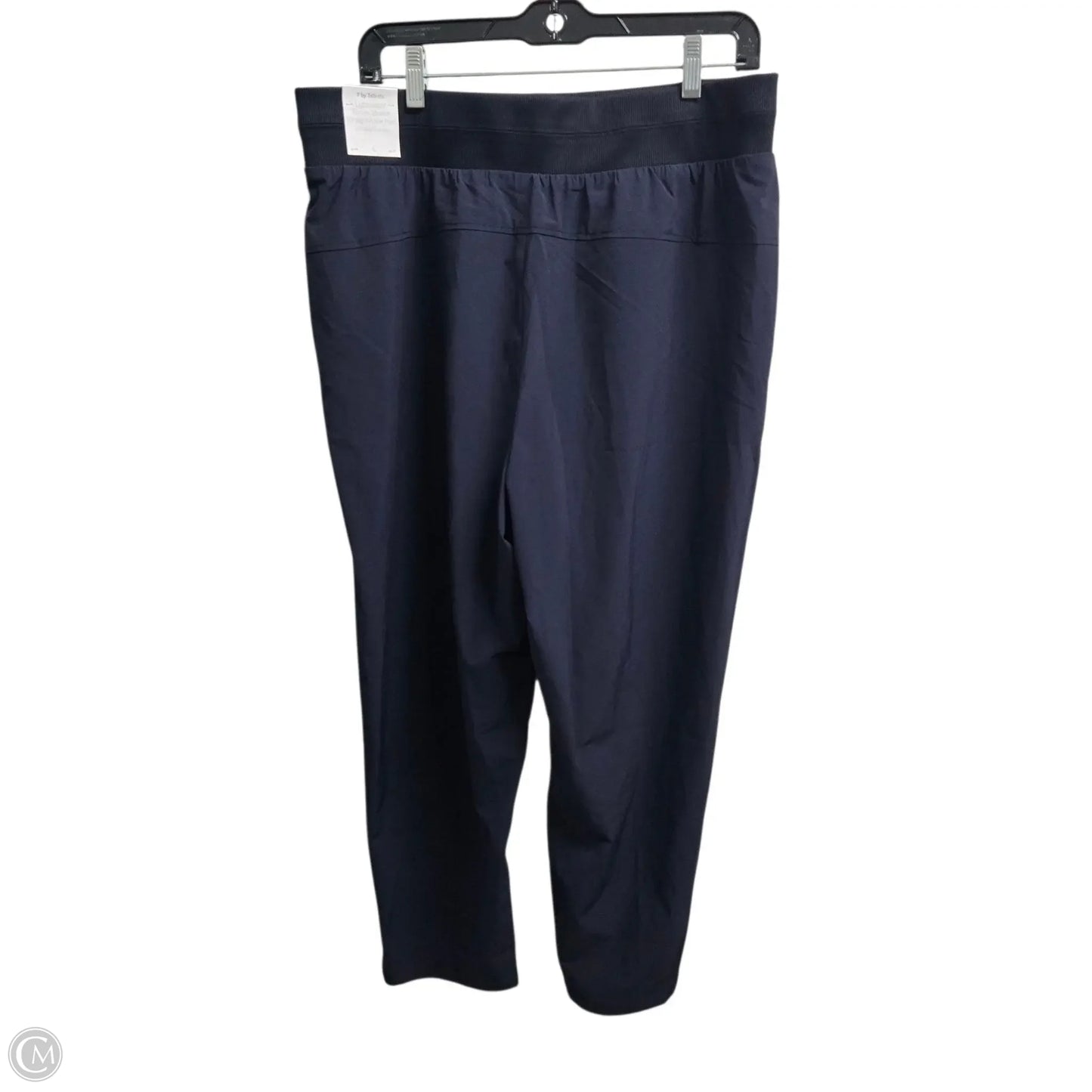 Athletic Pants By Talbots In Navy, Size: L