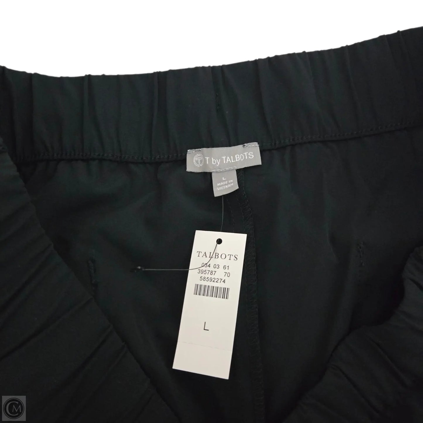 Athletic Pants By Talbots In Black, Size: L
