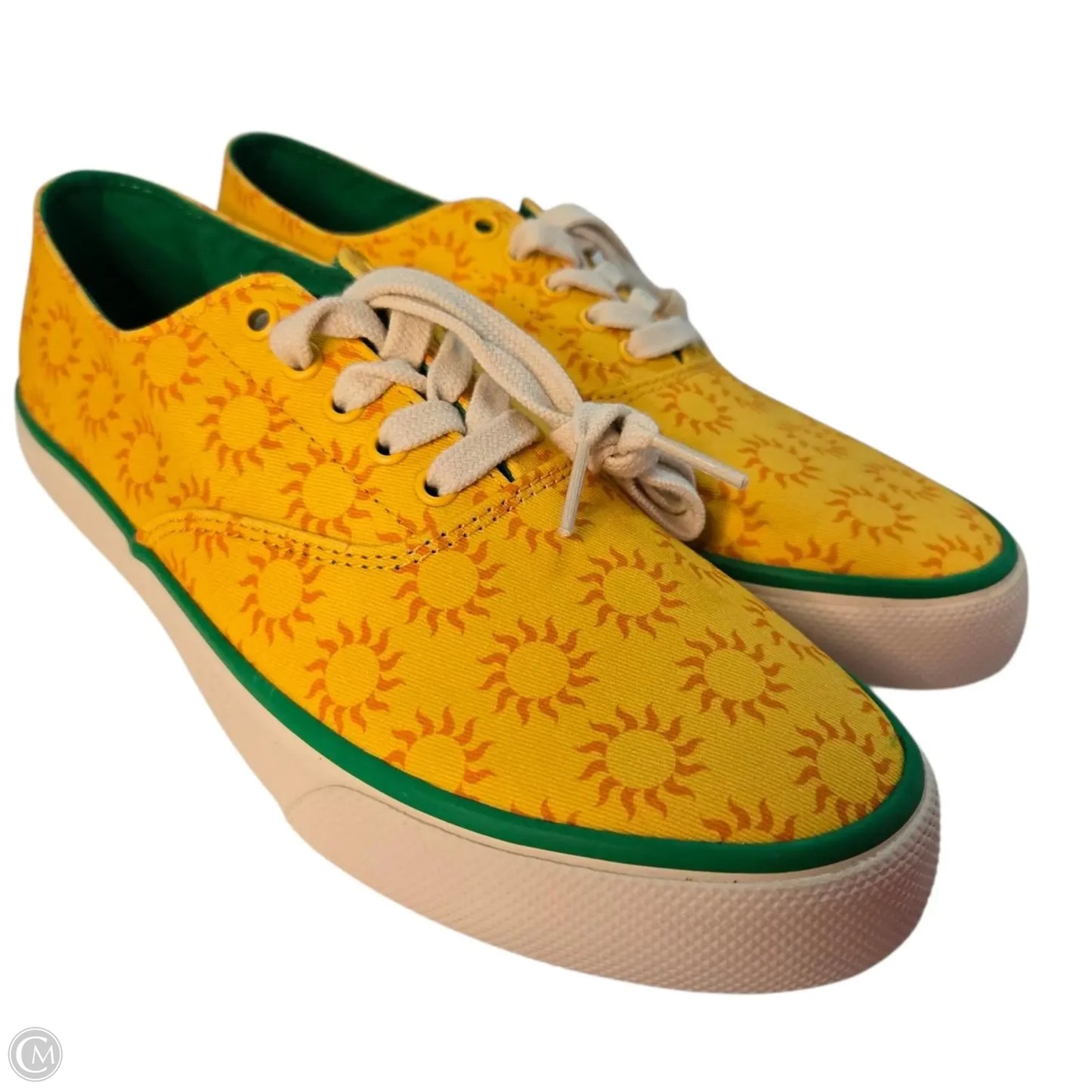 Shoes Sneakers By Sperry In Yellow, Size: 8.5