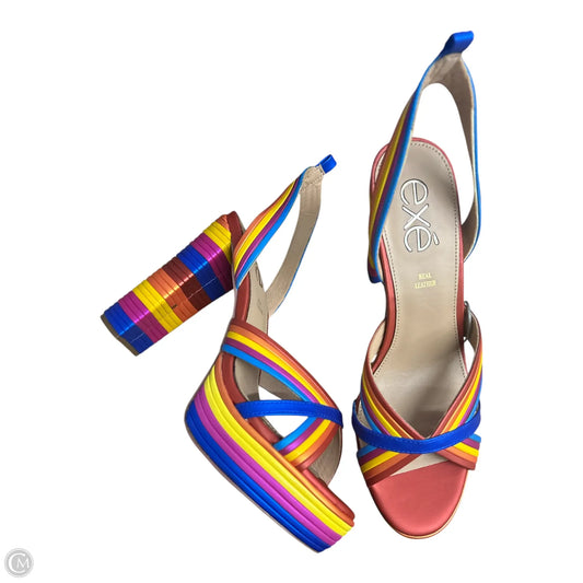 Shoes Heels Stiletto By Clothes Mentor In Multi-colored