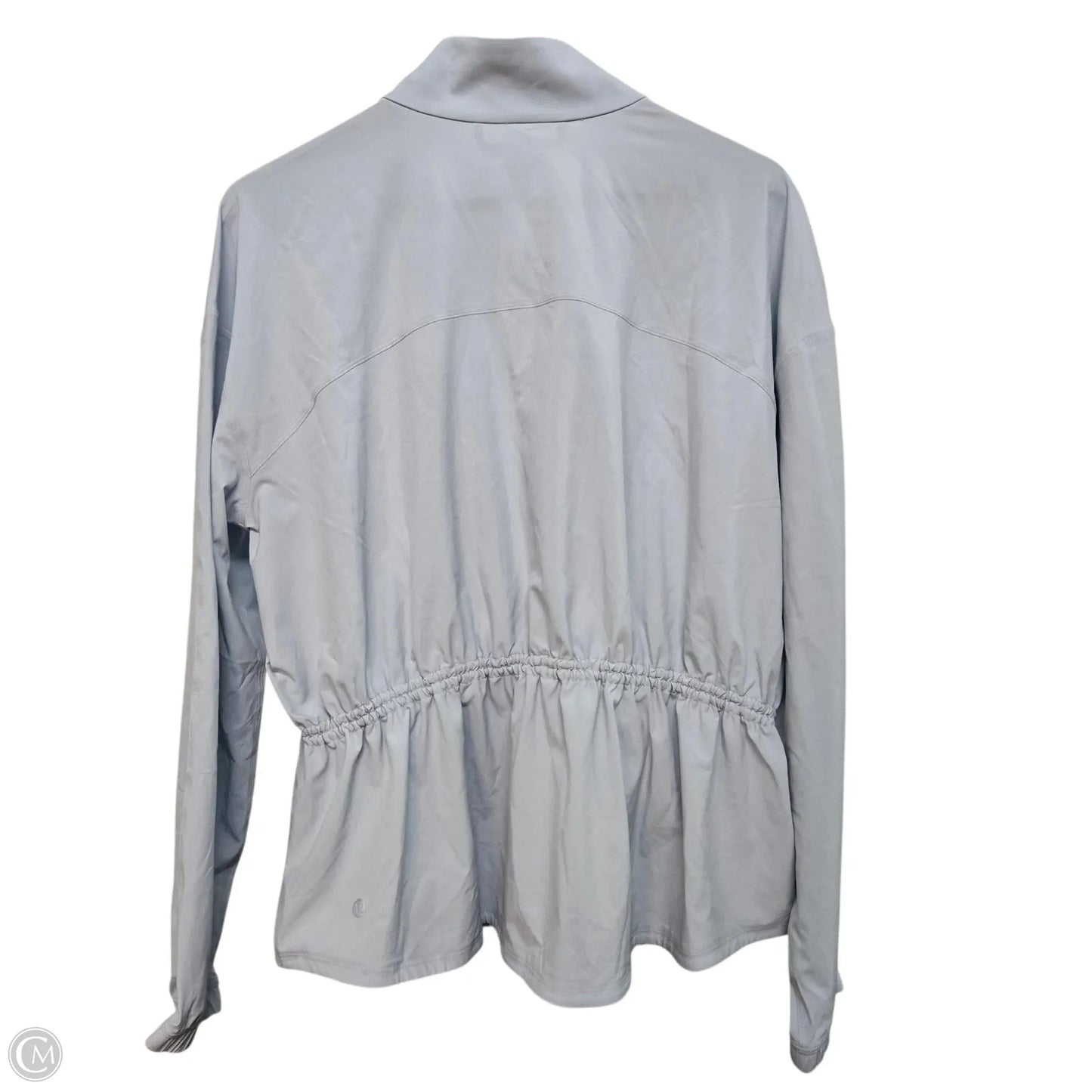 Athletic Jacket By Lululemon In Blue, Size: Xl