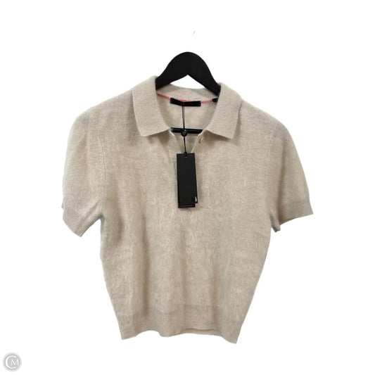 Sweater Cashmere By Clothes Mentor In Tan, Size: S