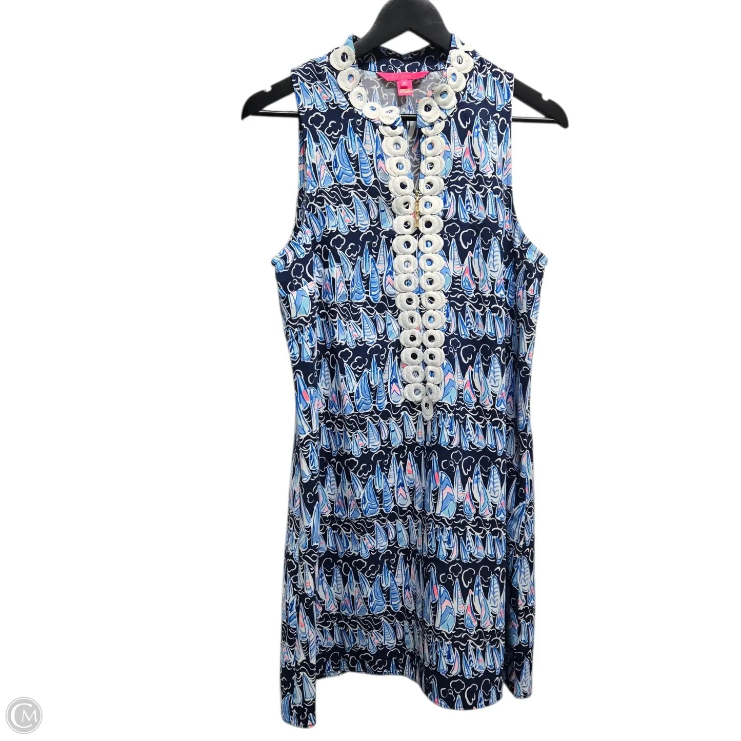 Dress Designer By Lilly Pulitzer In Blue, Size: 8