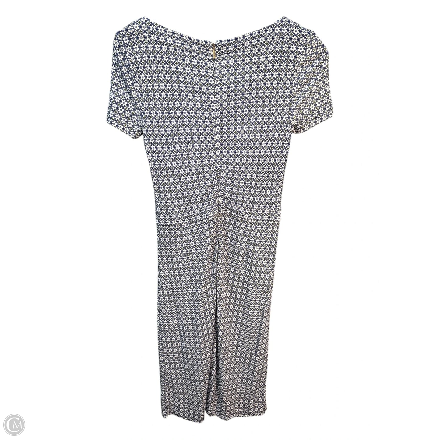 Dress Designer By Tory Burch In Blue & Yellow, Size: Xs