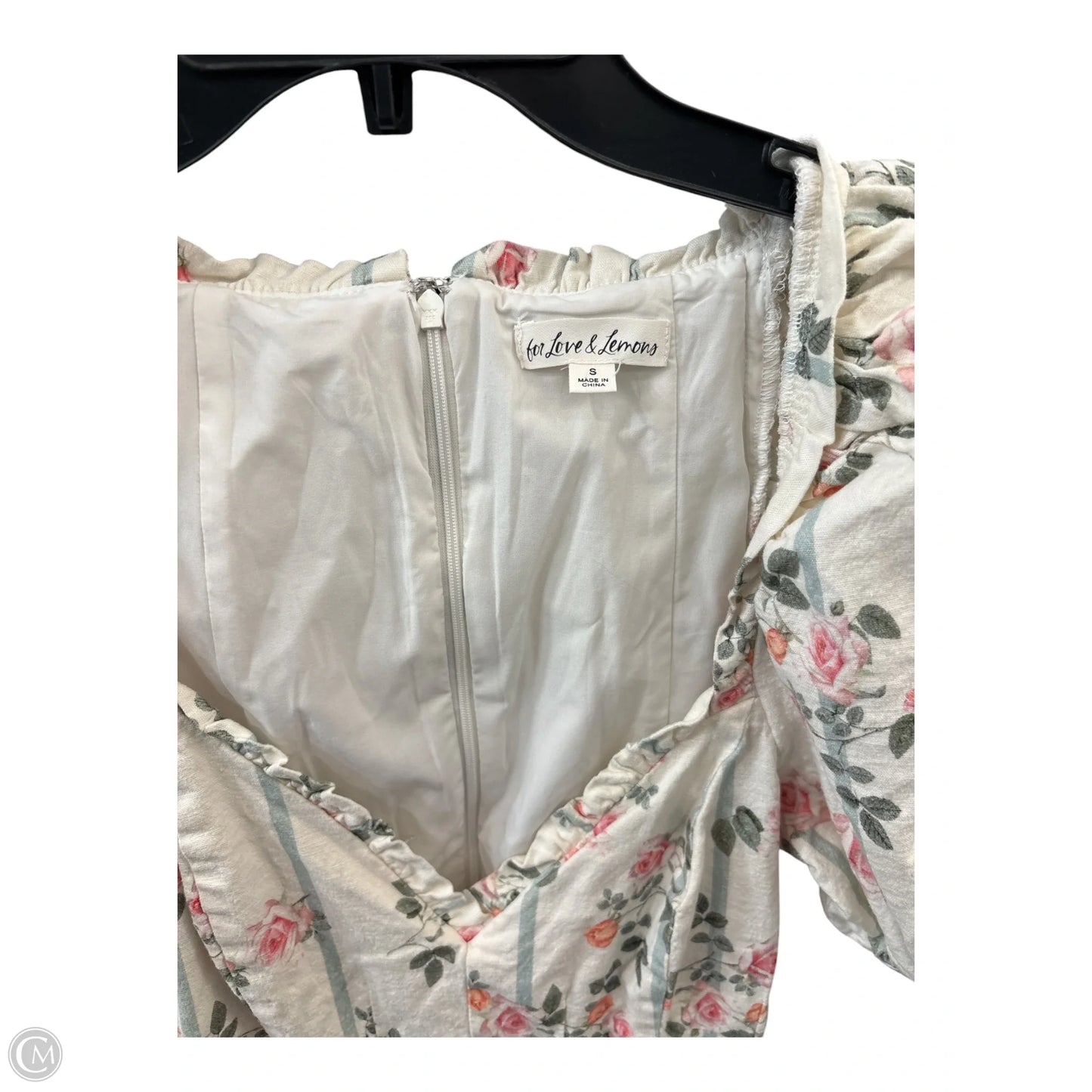 Dress Casual Midi By For Love & Lemons In Floral Print, Size: S