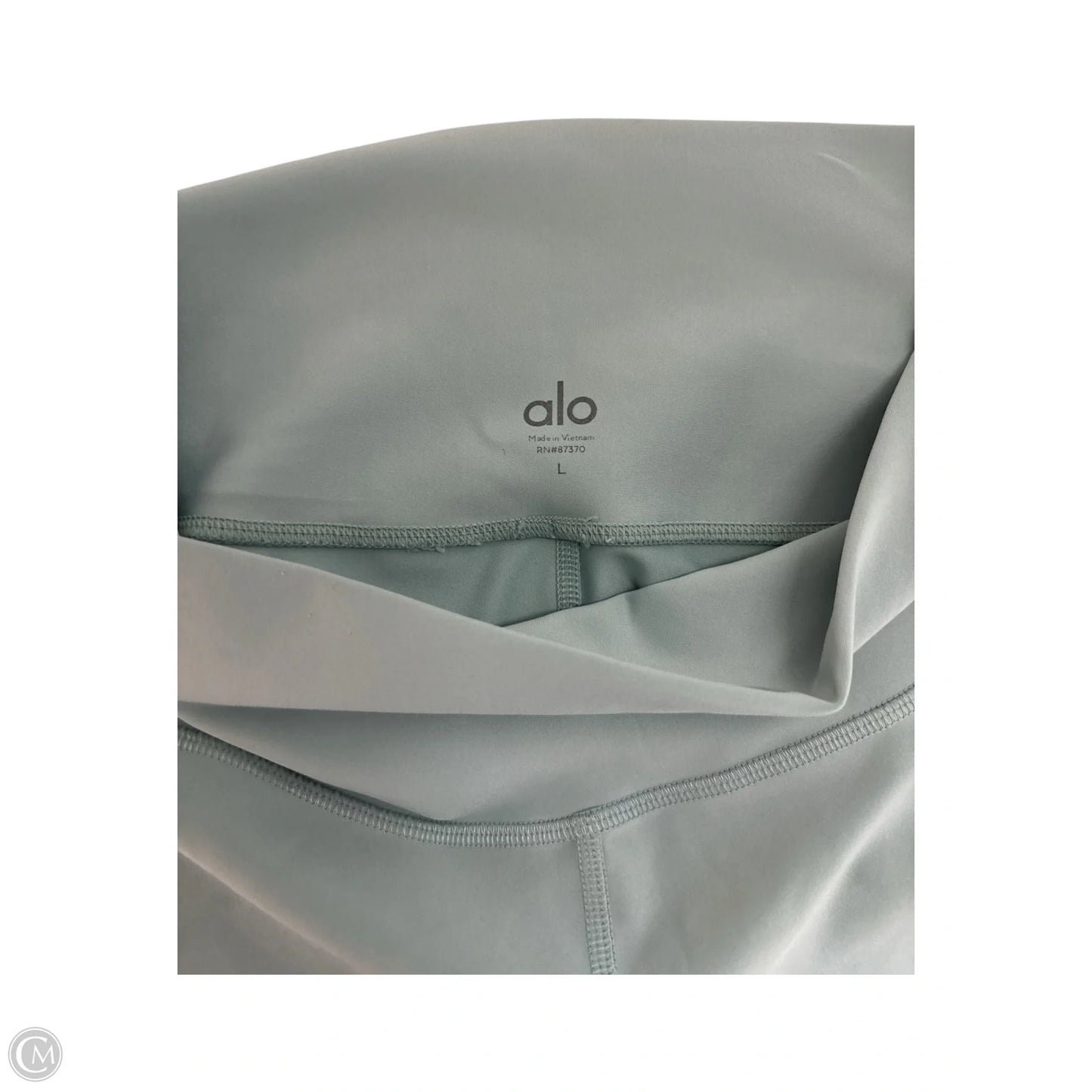 Athletic Leggings Capris By Alo In Blue, Size: L