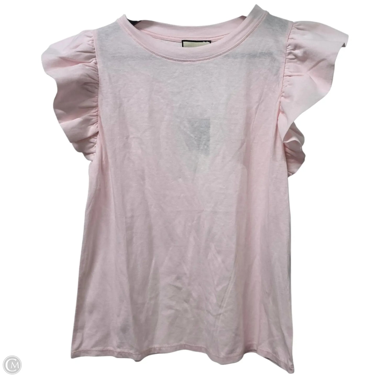 Top Short Sleeve Basic By Tuckernuck In Pink, Size: M