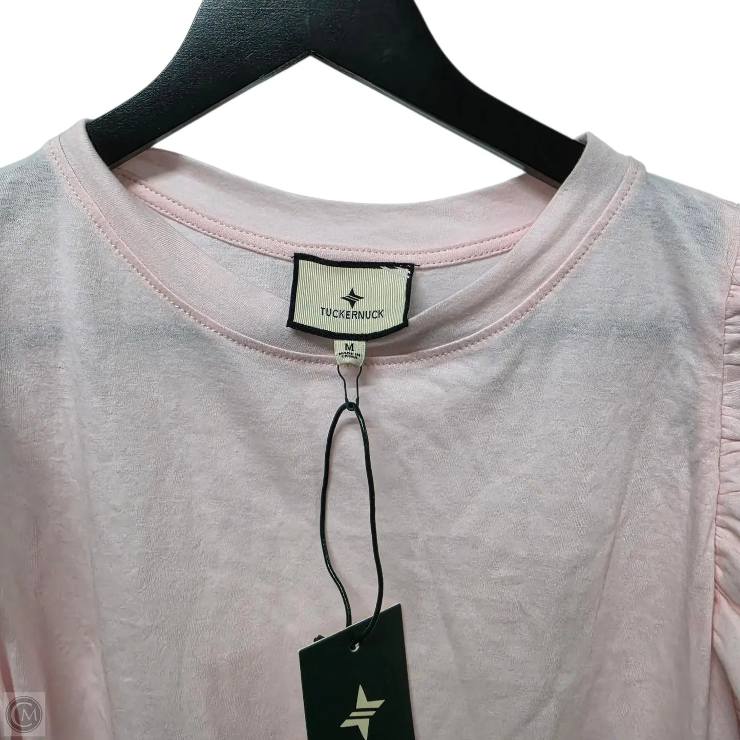 Top Short Sleeve Basic By Tuckernuck In Pink, Size: M