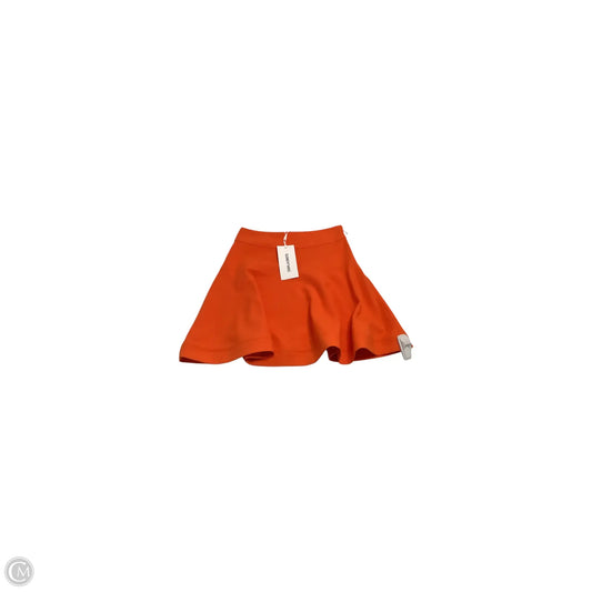 Skirt Mini & Short By Elizabeth And James In Orange, Size: 0