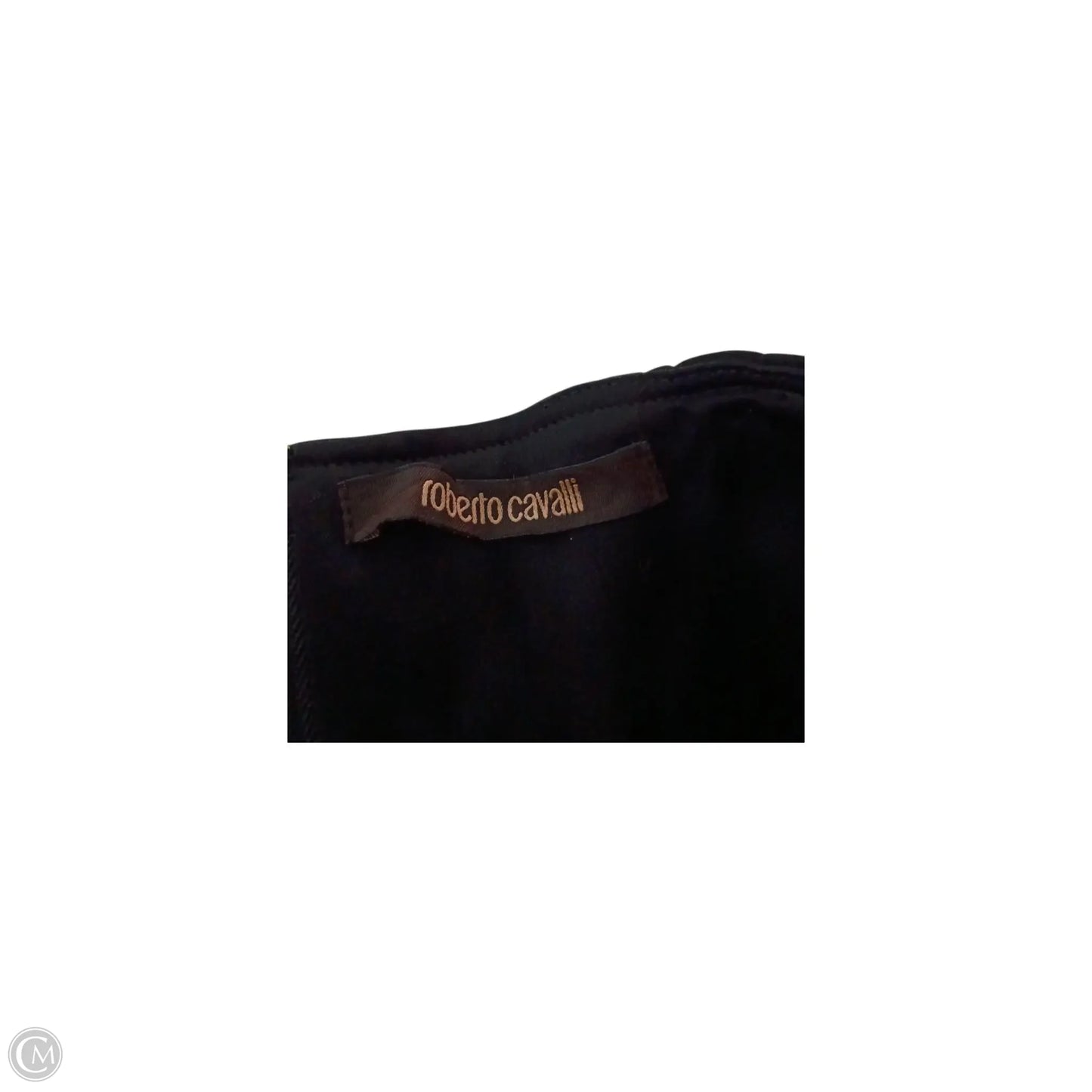 Skirt Designer By Roberto Cavalli In Black, Size: S