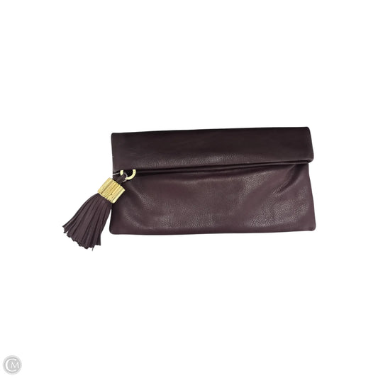 Clutch Leather By Clothes Mentor, Size: Large