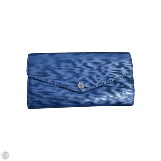 Wallet Luxury Designer By Louis Vuitton, Size: Large