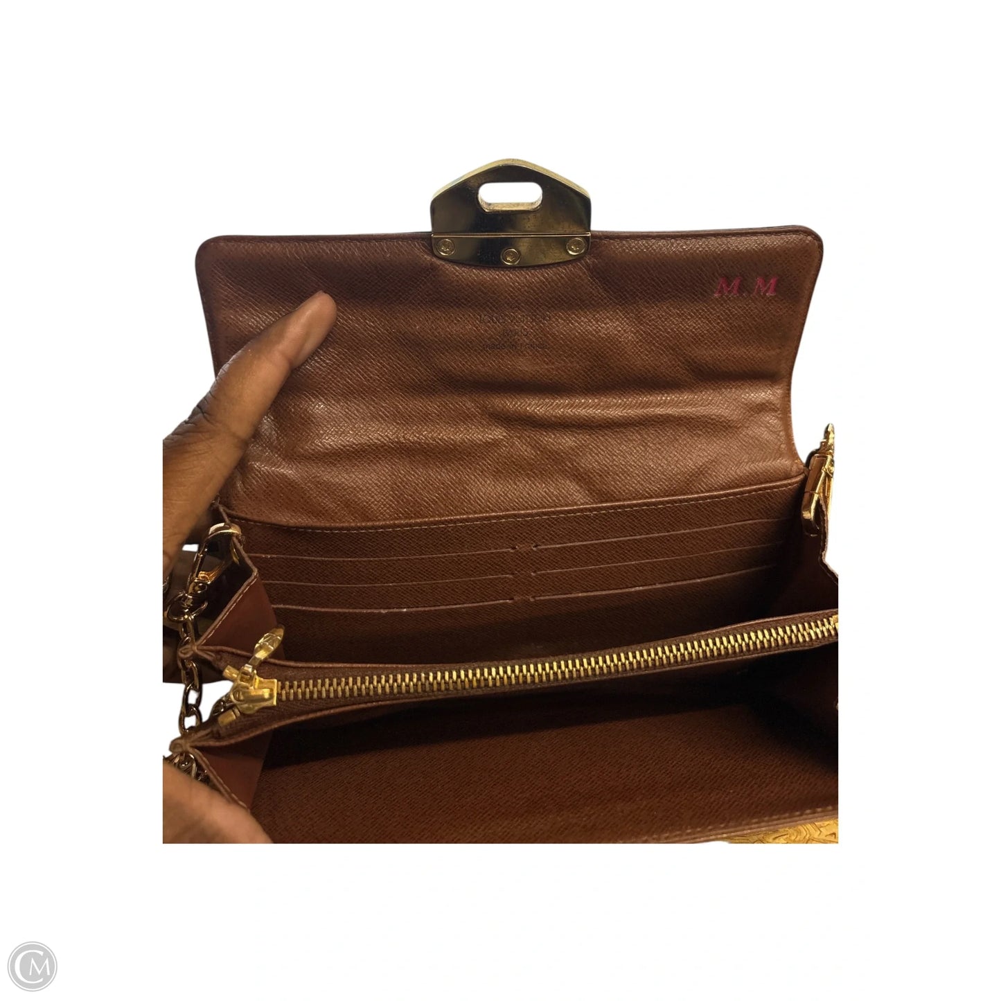 Wallet Luxury Designer By Louis Vuitton, Size: Medium