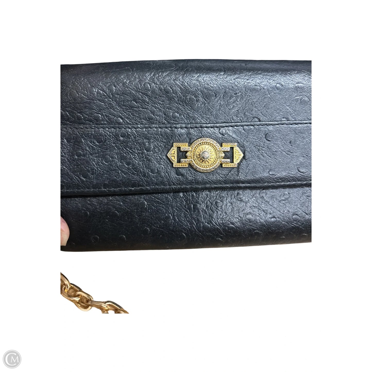 Wallet/ Handbag Luxury Designer By Versace, Size: Large