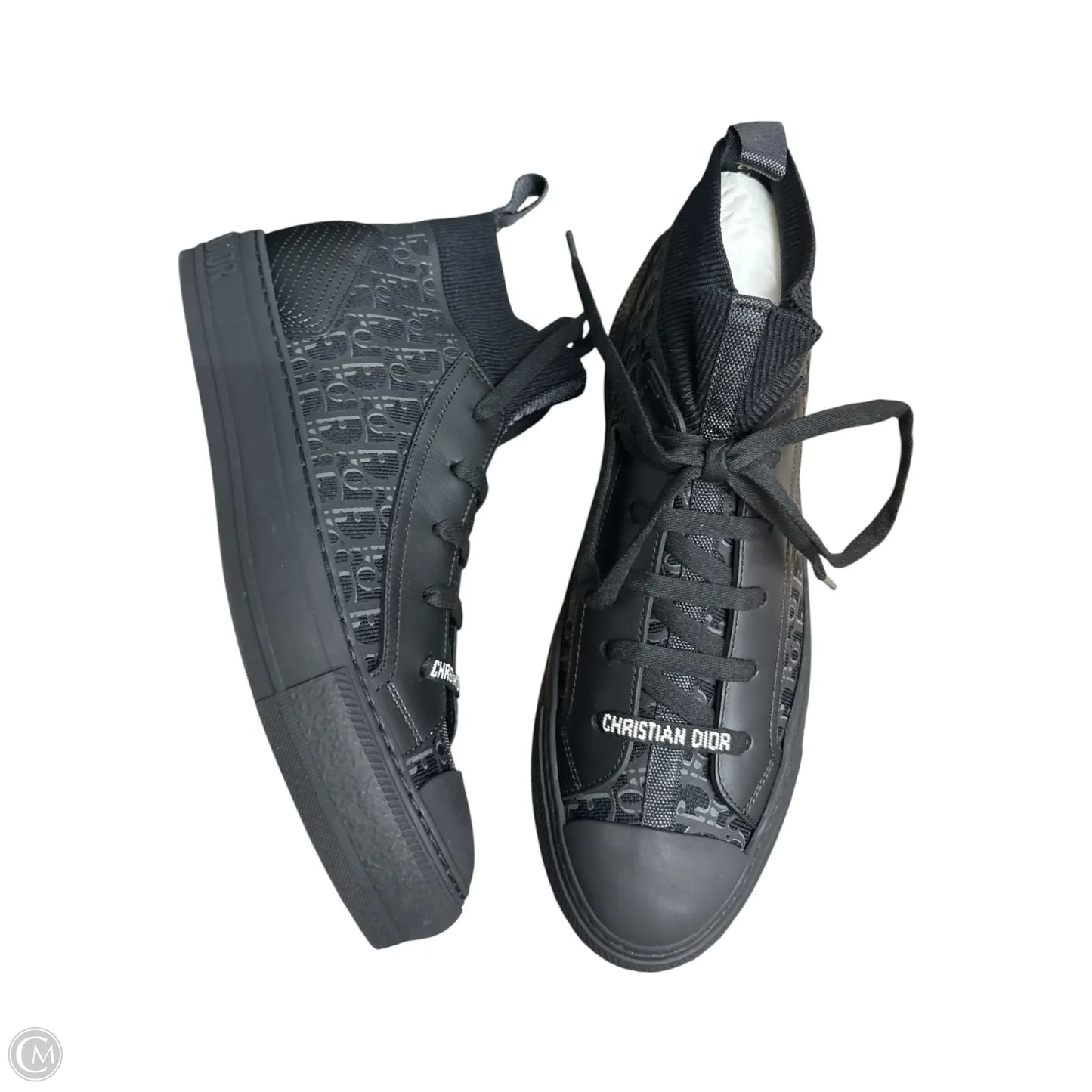 Shoes Luxury Designer By Dior In Black, Size: