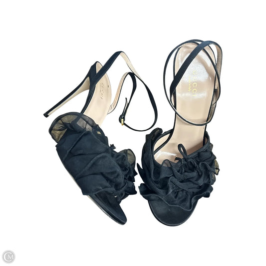 Shoes Luxury Designer By Gucci In Black size 39.5