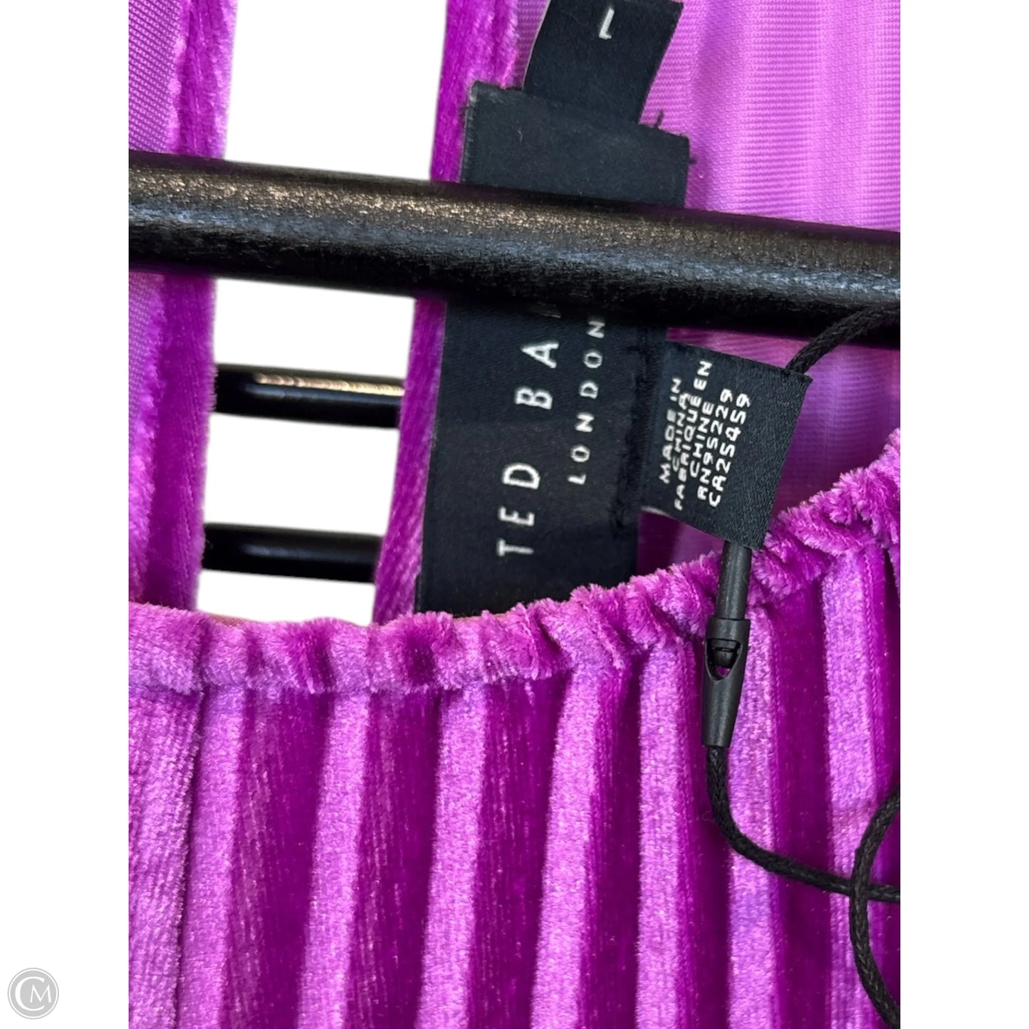 Dress Casual Midi By Ted Baker In Purple, Size: 4