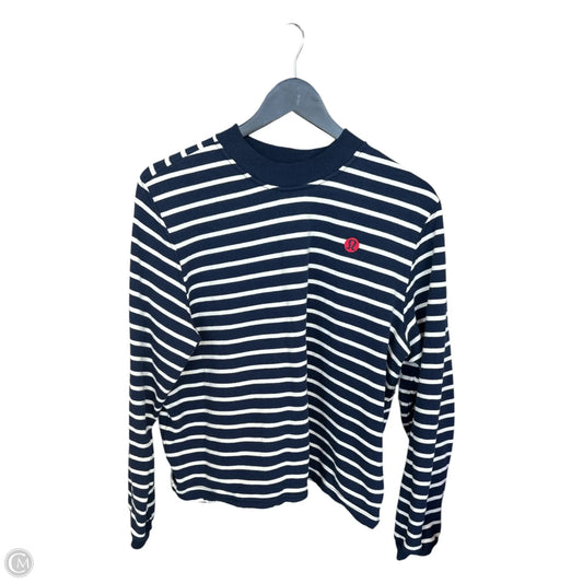 Sweater By Lululemon In Blue & White, Size: M