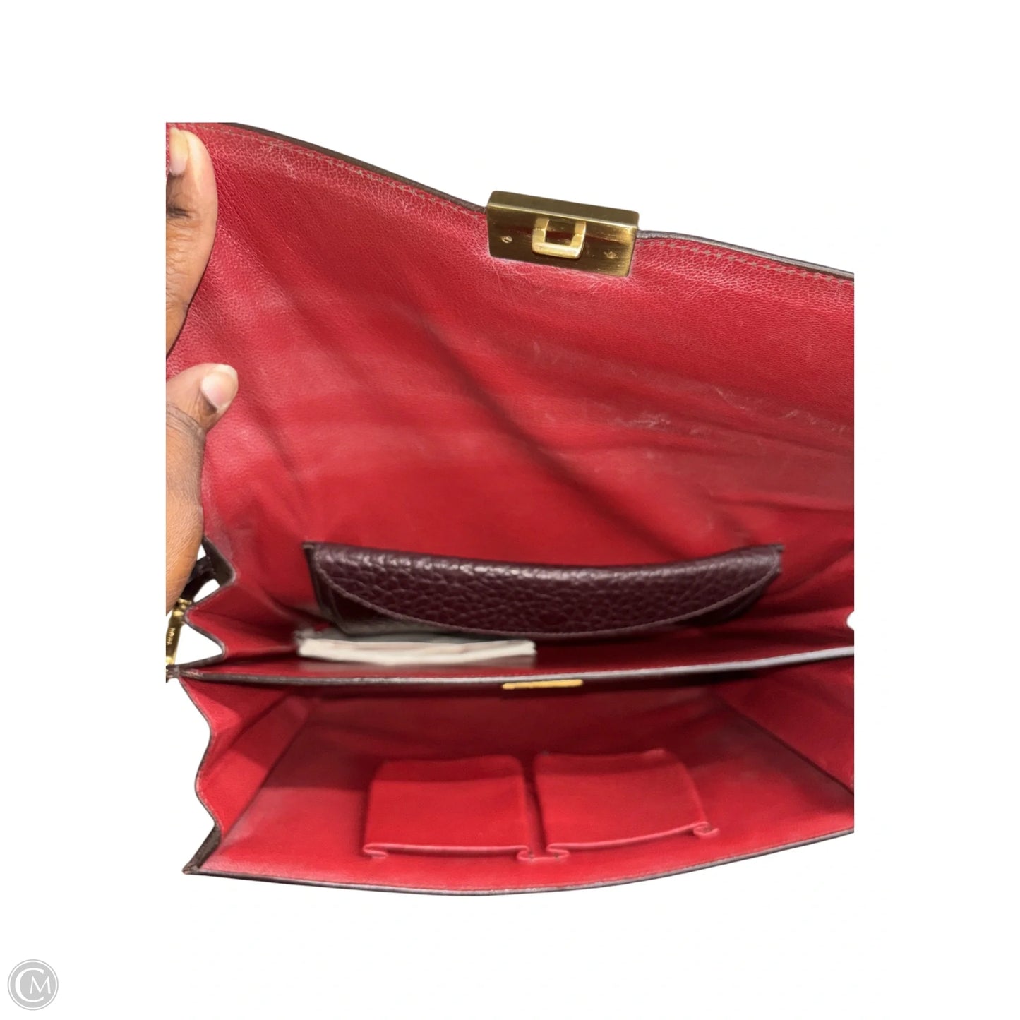 Handbag Luxury Designer By Prada, Size: Large BERLINO SOUND VTG