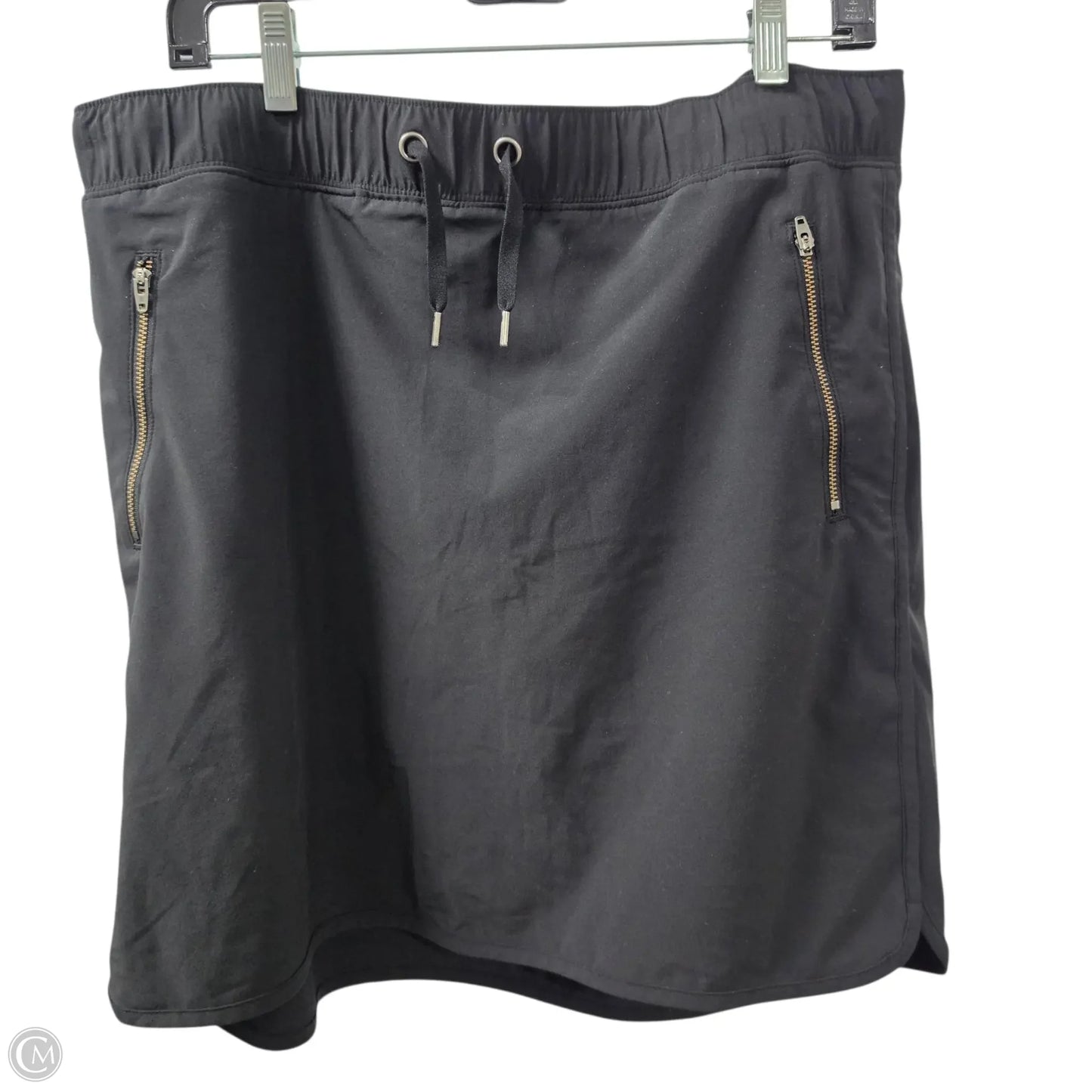 Athletic Skort By Athleta In Black, Size: L