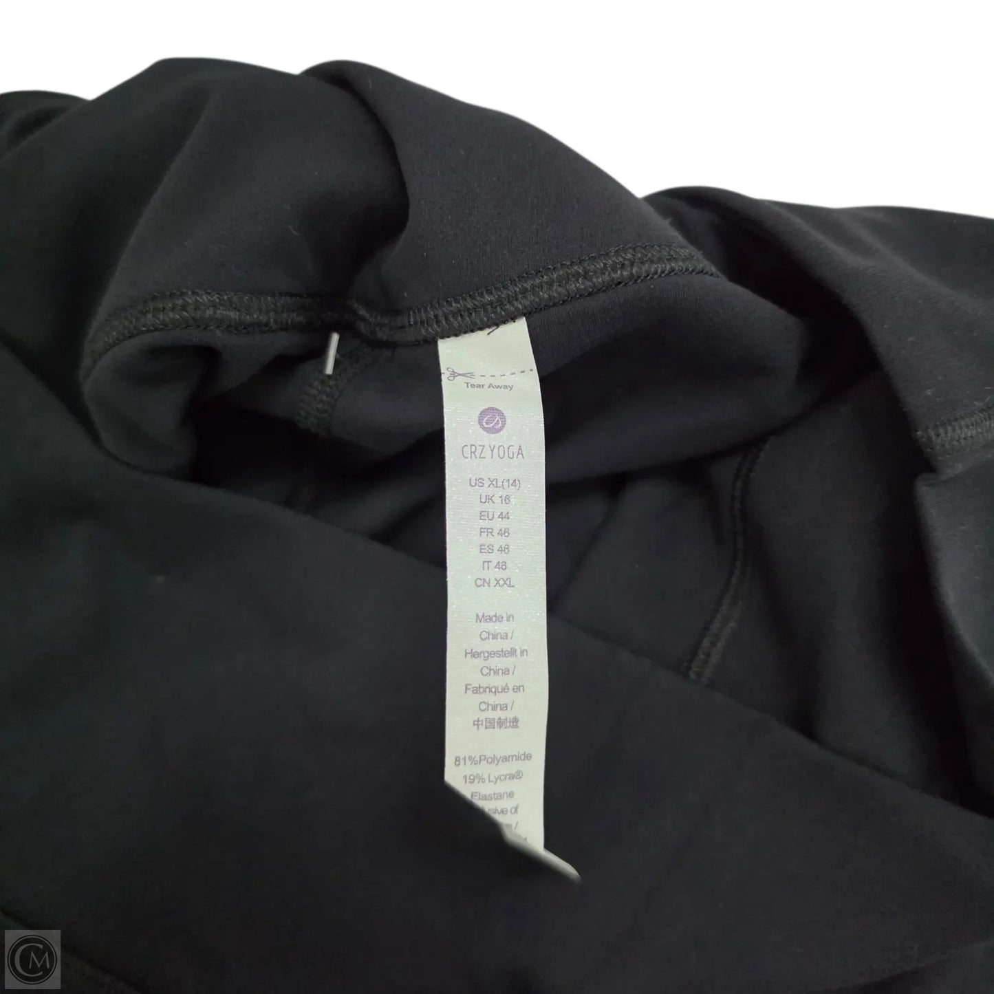 Athletic Pants By Crz Yoga In Black, Size: Xl
