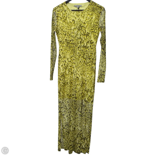 Dress Designer By All Saints In Yellow, Size: 6